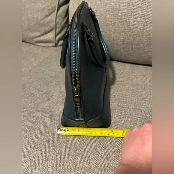 Coach Sierra Teal dome satchel - Picture 7 of 14